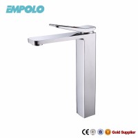 Guangzhou hot sale lavatory single handle type basin faucet high