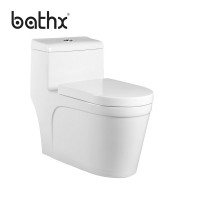 China sanitary ware ceramic one piece toilet, China market toilet water closet